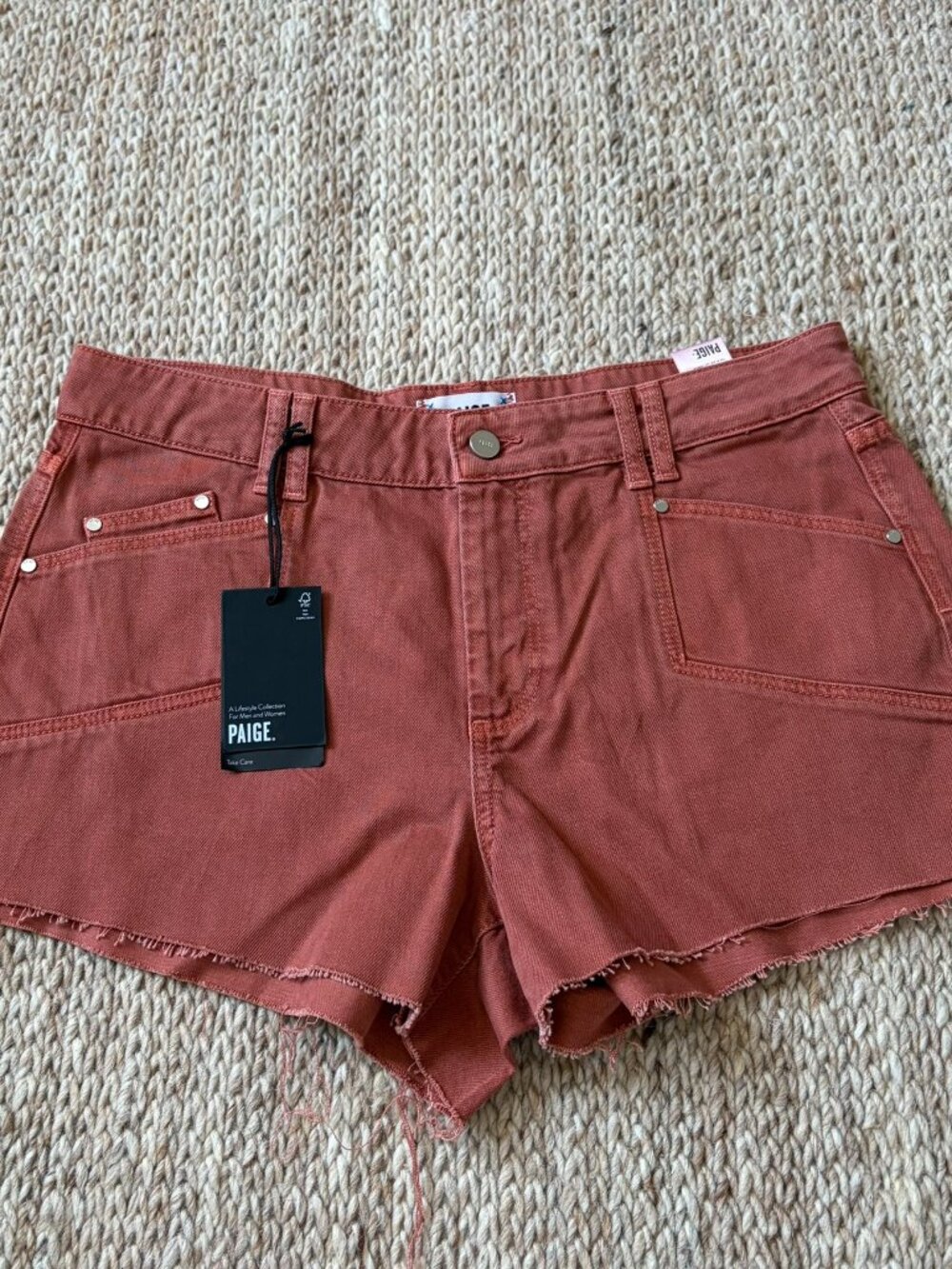 Paige Mayslie Utility Short High Rise Women's 30 NWT